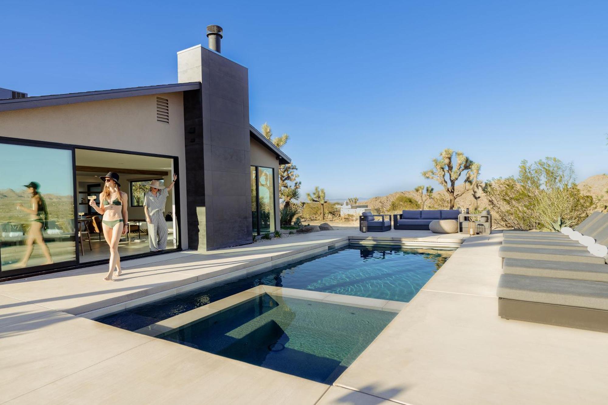 Amaru Muru - Luxury Retreat With Pool/Hot Tub/Yoga Joshua Tree Dış mekan fotoğraf
