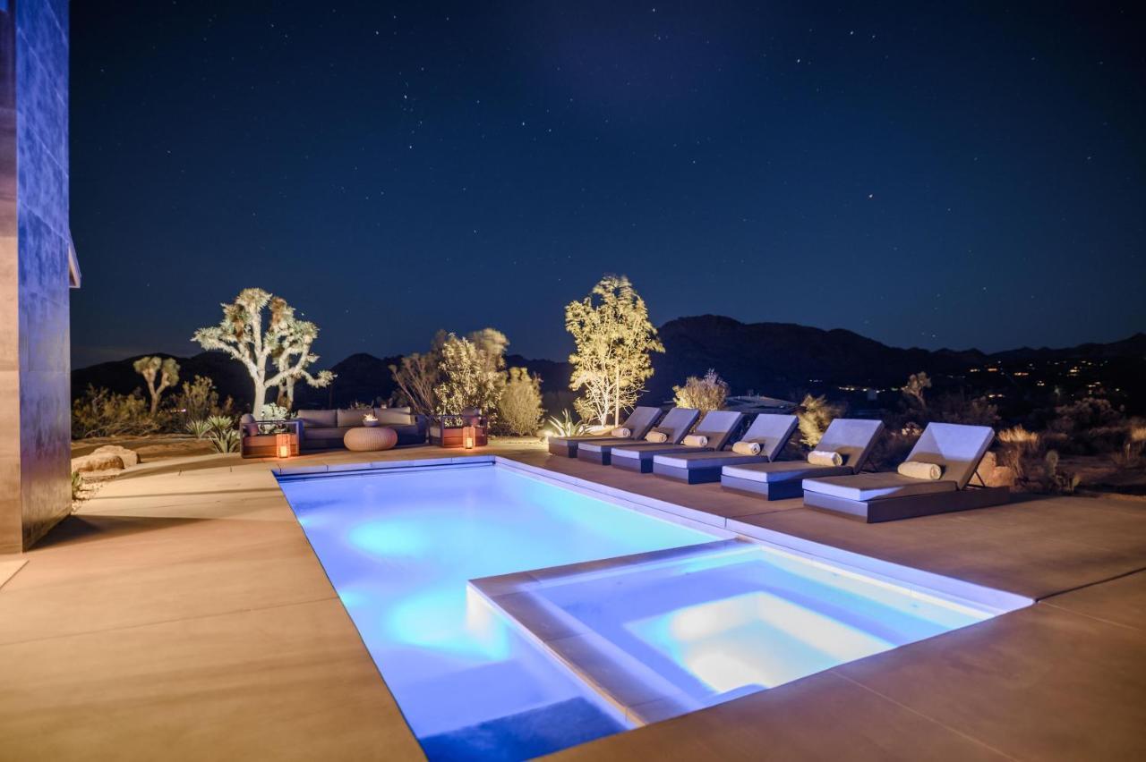 Amaru Muru - Luxury Retreat With Pool/Hot Tub/Yoga Joshua Tree Dış mekan fotoğraf