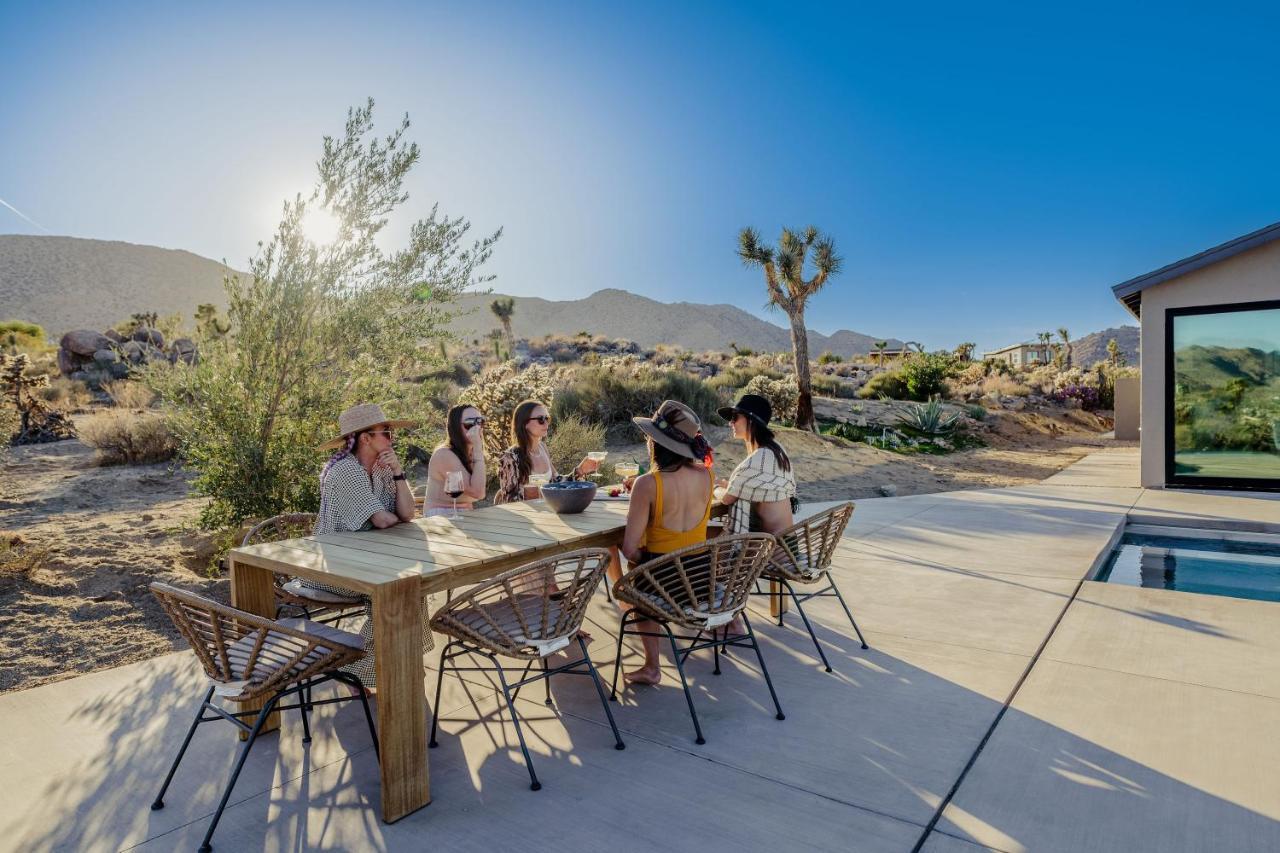 Amaru Muru - Luxury Retreat With Pool/Hot Tub/Yoga Joshua Tree Dış mekan fotoğraf
