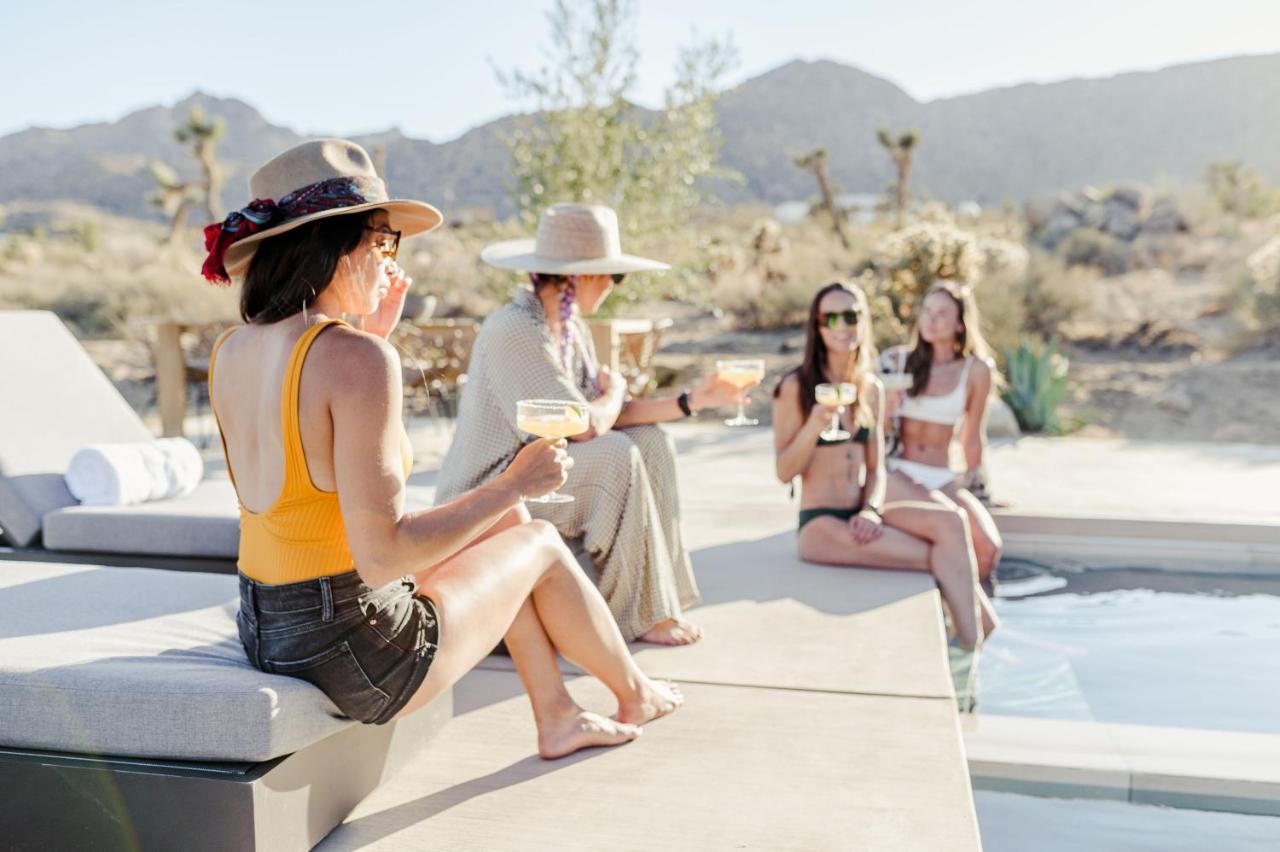Amaru Muru - Luxury Retreat With Pool/Hot Tub/Yoga Joshua Tree Dış mekan fotoğraf