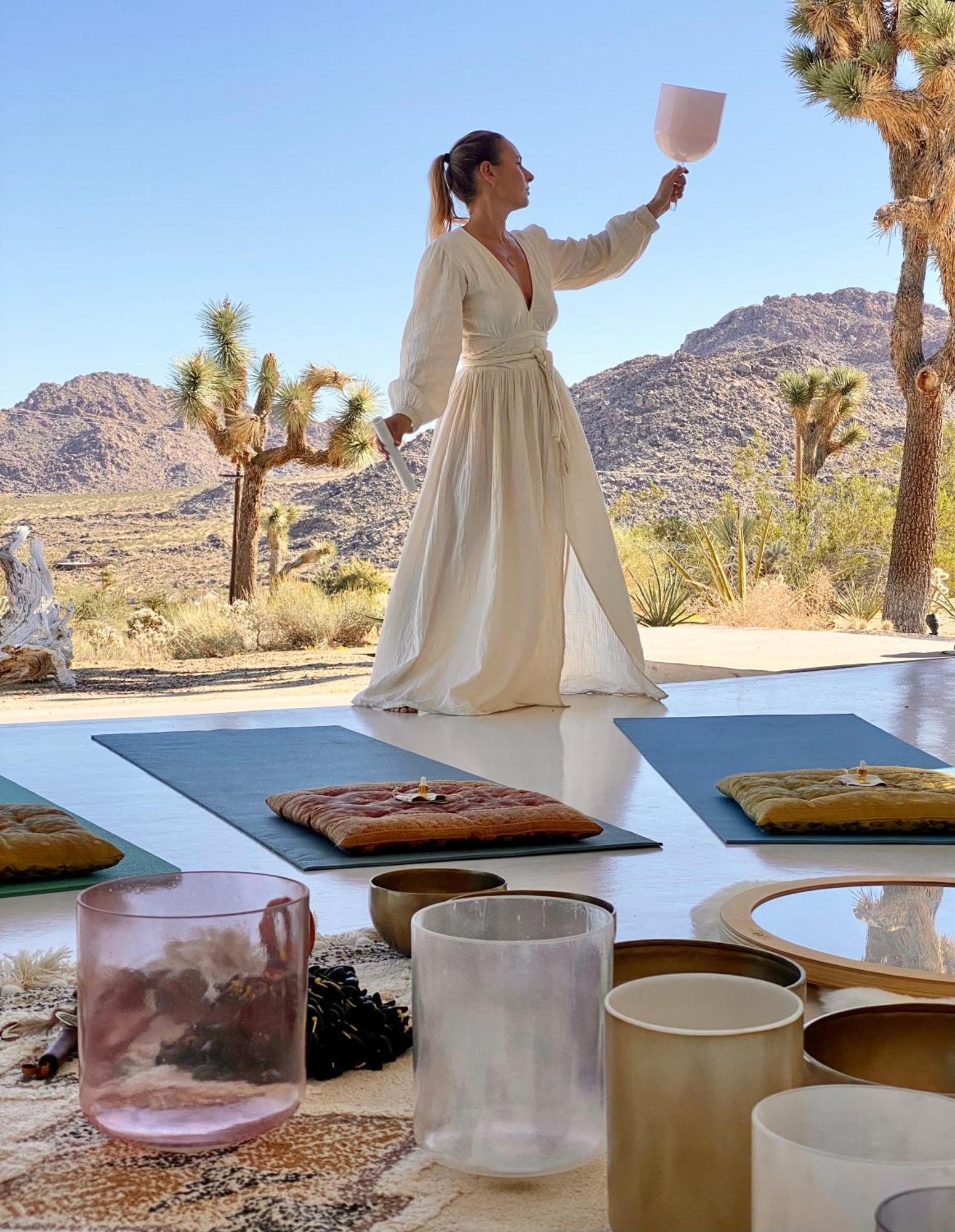 Amaru Muru - Luxury Retreat With Pool/Hot Tub/Yoga Joshua Tree Dış mekan fotoğraf